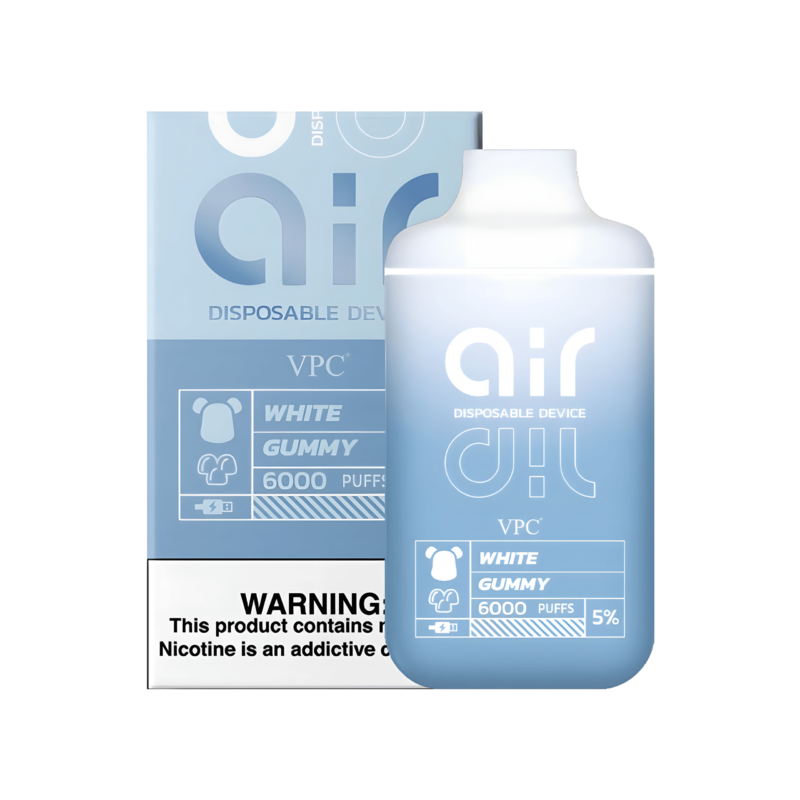 Vibez Air Vapes - White Gummy