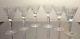 VINTAGE Waterford Crystal GLENMORE (1962-) Set of 6 Claret Wine Glasses 6 1/2