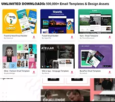 300+ Responsive email marketing template