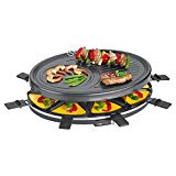 Clatronic RG 3517 Raclette Grill para 8 Personas, 1400 W